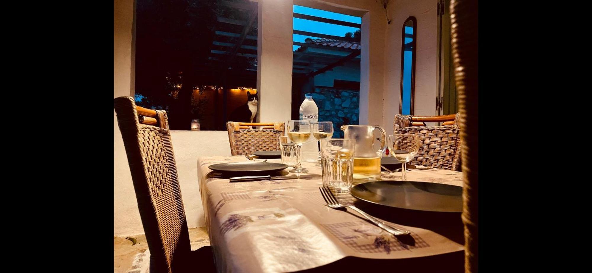 Hikers Villa Trail 5 & 6 Moni Evaggelistrias Ngoại thất bức ảnh
